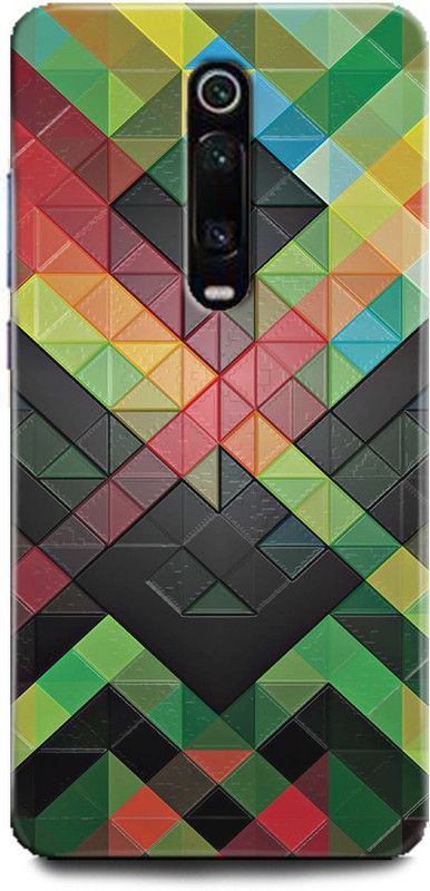 INDICRAFT Back Cover for Mi Redmi K20, Mandala Colorful, Printed  (Multicolor, Shock Proof, Pack of: 1)