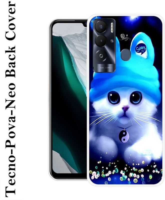 SHIVKUDI Back Cover for Tecno Pova Neo  (Multicolor, Silicon)