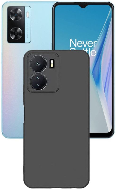 S-Softline Back Cover for OnePlus Nord N20 SE, Flexible Candy Drop Protection  (Black, Silicon, Pack of: 1)