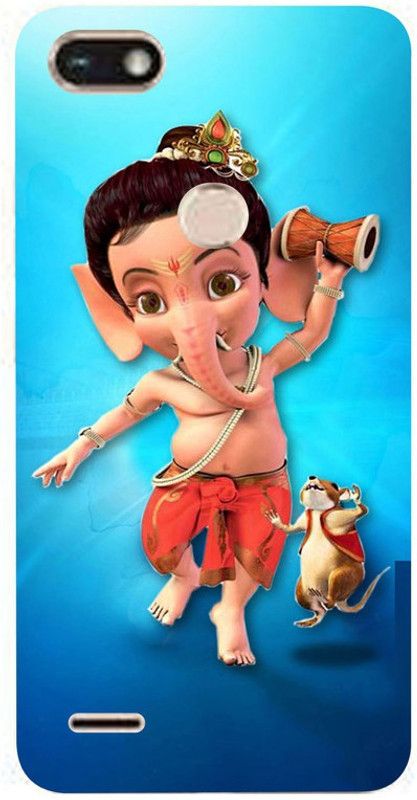 Skyhawk Back Cover for Tecno camon in 2 Bal Ganesh  (Multicolor, Waterproof, Silicon, Pack of: 1)