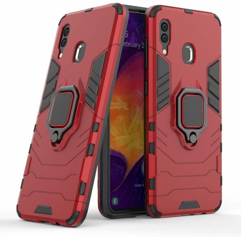 WEBKREATURE Back Cover for Samsung Galaxy m10s  (Red, Shock Proof, Pack of: 1)