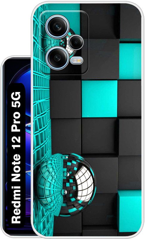 Case Club Back Cover for Mi REDMI Note 12 Pro 5G, REDMI Note 12 Pro 5G  (Green, Grip Case, Silicon, Pack of: 1)