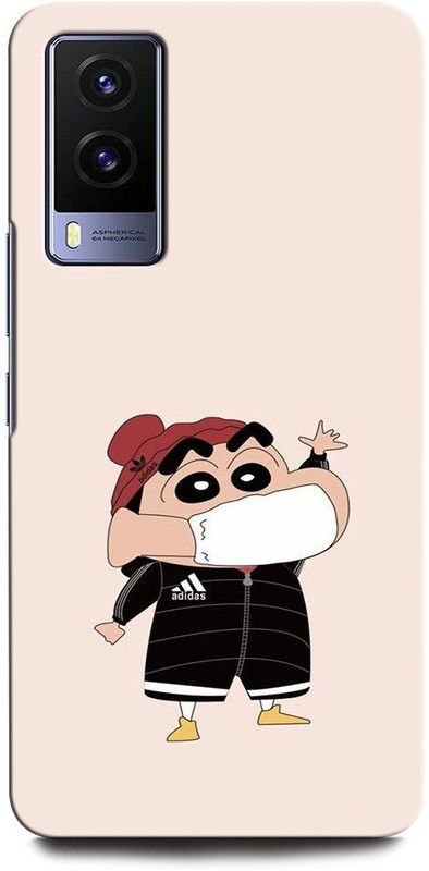 GRAFIQE Back Cover for VIVO V21E 5G 2055 SHINCHAN, CARTOON. FUNNY, CUTE, SHINCHAN CAT, CRAYON SHINCHAN  (Multicolor, Shock Proof, Pack of: 1)