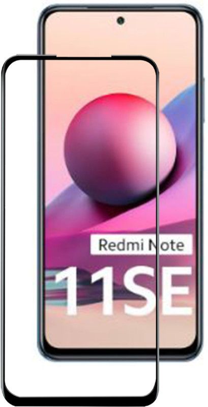EASYKARTZ Edge To Edge Tempered Glass for REDMI Note 11 SE  (Pack of 1)