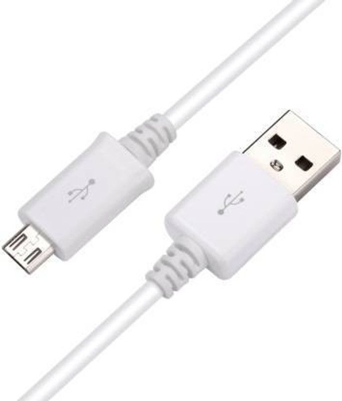 Smarter Buy MBM Micro USB Cable 1 m Sam_ sung All Android phones charging cable and data transfer(white) 1 m Micro USB Cable (Compatible with Samsung all smart phone Fast charging cable, White, One Cable)  (Compatible with Mobile, White, One Cable)