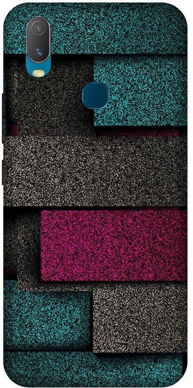 URCHIN Back Cover for Vivo Y11 texture, wall, colours, dark, wallpapers  (Multicolor, Shock Proof, Pack of: 1)