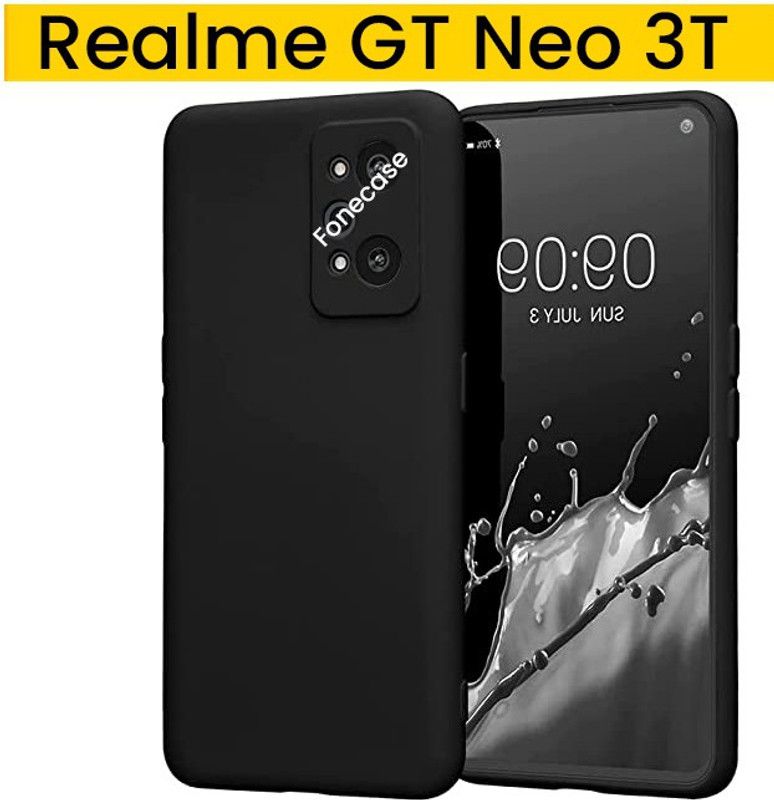 FONECASE Front & Back Case for realme GT Neo 3T, REALME GT NEO 3T  (Black, Waterproof, Pack of: 1)