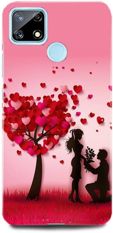 MRBE Back Cover for realme C25s, RMX3197, CUTE, LOVE, COUPLE, LOVERS, VALENTINE, BACK COVER  (Multicolor, Hard Case, Pack of: 1)