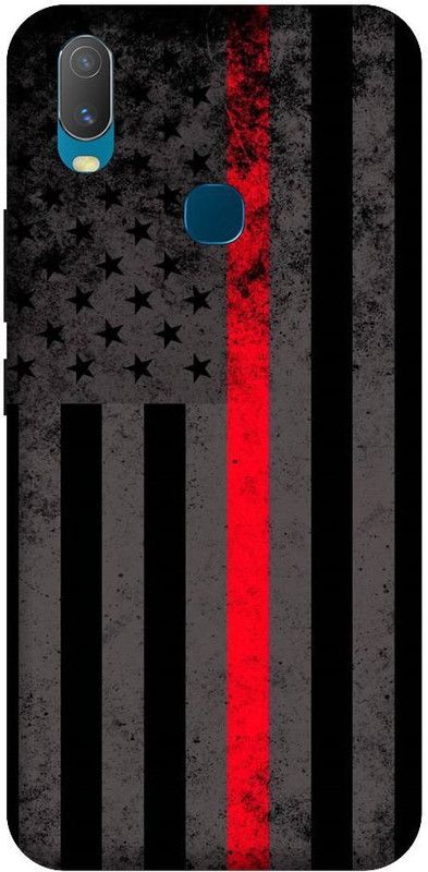 URCHIN Back Cover for Vivo Y12 America Flag, American Flag, America  (Multicolor, Shock Proof)