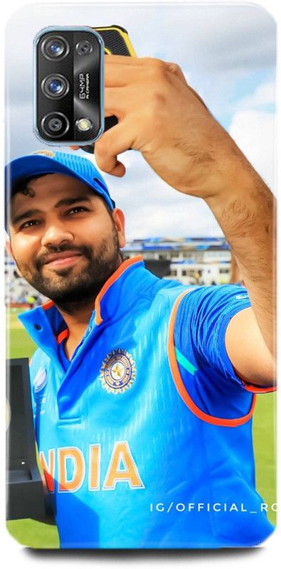 MP ARIES MOBILE COVER Back Cover for realme 7 Pro, Rohit sharma india team mumbai indians  (Multicolor, Hard Case, Pack of: 1)