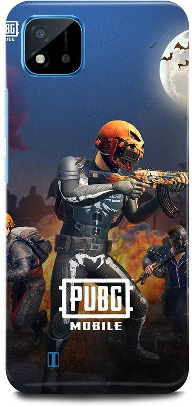 JUGGA Back Cover for Realme C20, RMX3063, PUBG, GAME, MOBILE, GAME  (Multicolor, Hard Case, Pack of: 1)