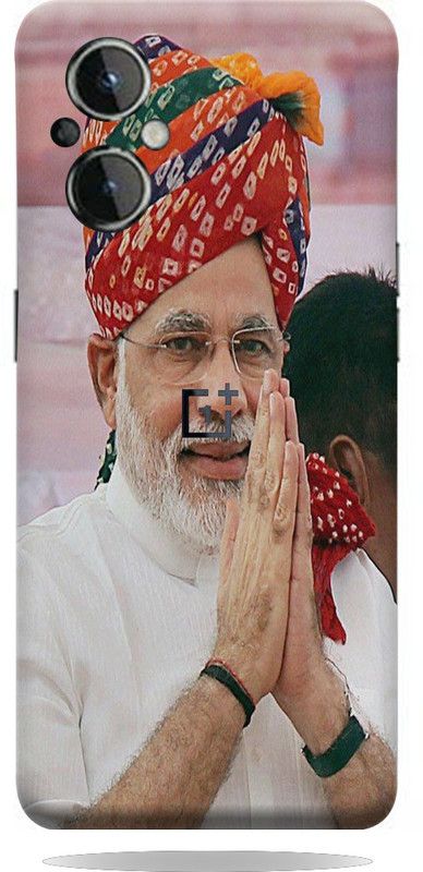 Mclaxa PM Modi Mobile Back Skin, PM Modi, ONE PLUS NORD N20 5G Mobile Skin  (PM Modi Skin With Super Matte Finish)