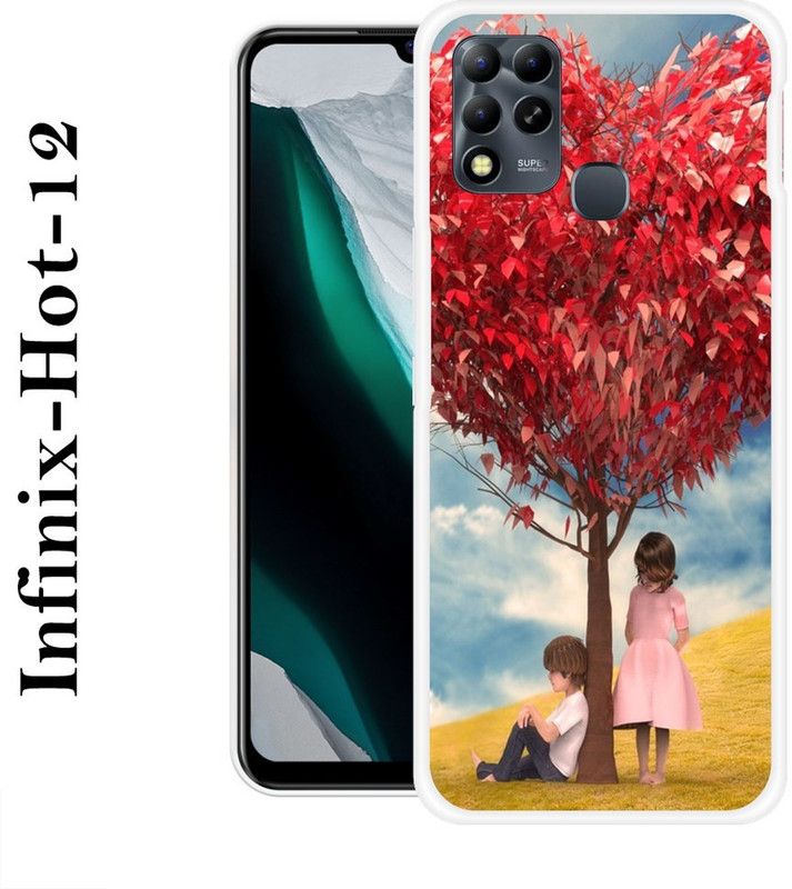 JATLAND Back Cover for Infinix Hot 12  (Multicolor, Silicon)