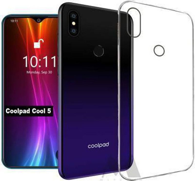 shellmo Back Cover for Coolpad Cool 5  (Transparent, Shock Proof, Pack of: 1)