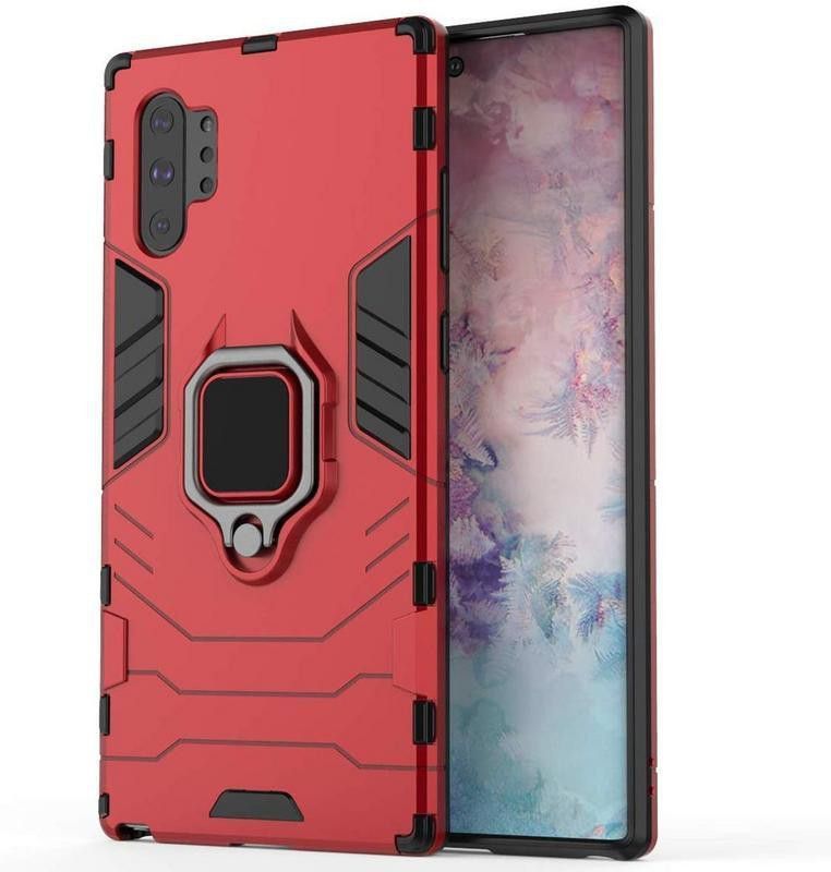 Elica Bumper Case for Samsung Galaxy Note10 SM-N970F/DS  (Red, Rugged Armor, Pack of: 1)