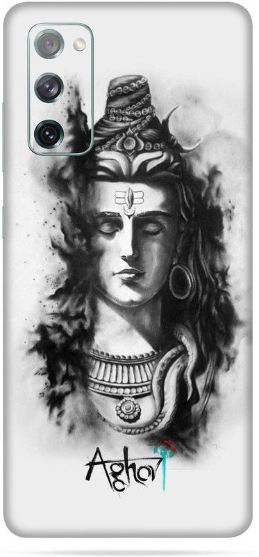 OggyBaba Samsung Galaxy S20 FE 5G Mobile Skin  (Mahadev Trident Multicolor Skin With Ultra Matte Finish)