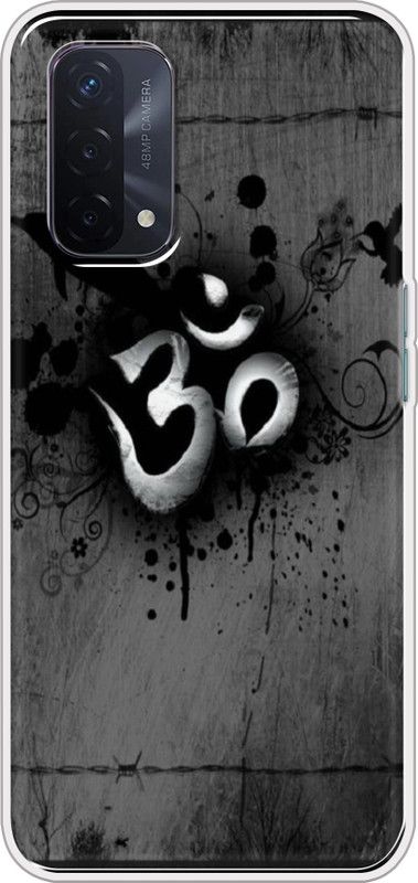 Hansviprint Back Cover for Oppo A74  (Grey, Grip Case, Silicon, Pack of: 1)