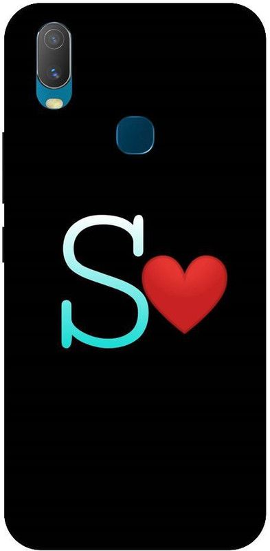 URCHIN Back Cover for Vivo Y17 S, S love, S letter, letter s, S , S,s,  (Multicolor, Shock Proof)