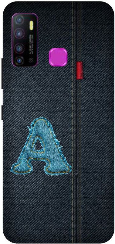 itrusto Back Cover for Infinix Hot 9 , Infinix Hot 9 Letter A BACK COVER  (Multicolor, Hard Case, Pack of: 1)