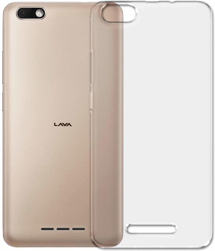 Allit Back Cover for LAVA Z60S, ID155  (Transparent, Shock Proof, Silicon, Pack of: 1)