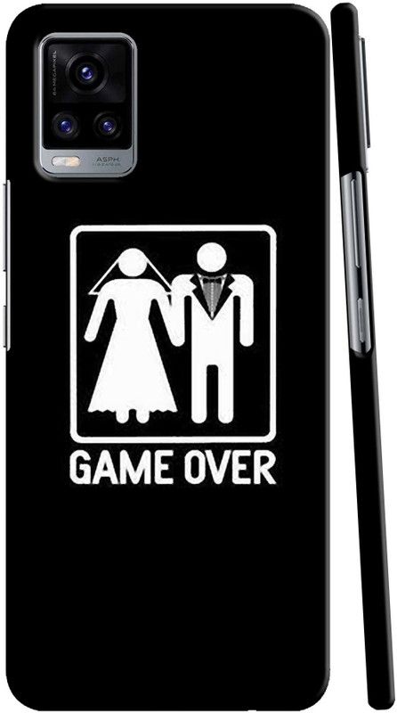 Adi Creations Back Cover for Vivo V20  (Multicolor, Dual Protection, Pack of: 1)