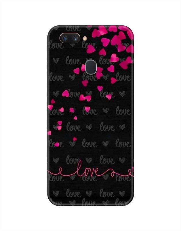 Smutty Back Cover for Realme U1, RMX1831, RMX1833 - Love Print  (Multicolor, Hard Case, Pack of: 1)