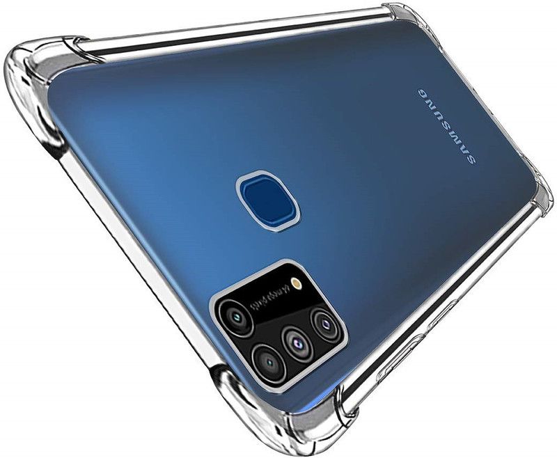 BRENZZ Back Cover for Samsung Galaxy F41  (Transparent, Shock Proof, Silicon, Pack of: 1)