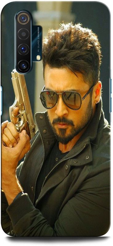 GRAFIQE Back Cover for Realme X3 RMX2081 SURYA, TAMIL ACTOR, STYLISH STAR, TAMIL STAR, SOUTH STAR  (Multicolor, Shock Proof, Pack of: 1)