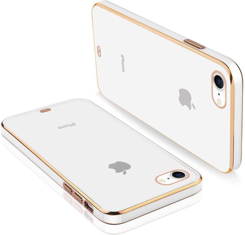 Aviaaz Bumper Case for iphone 6/ iphone 6S Chrome Case Back Cover, Slim Fit Transparent Electroplating Chrome Cases  (White, Shock Proof)