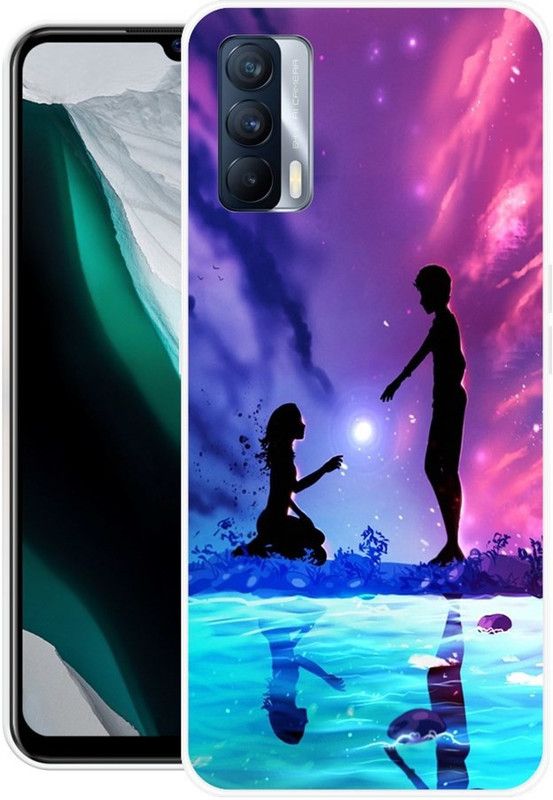 SUPER CASE Back Cover for Realme X7  (Multicolor, Silicon)
