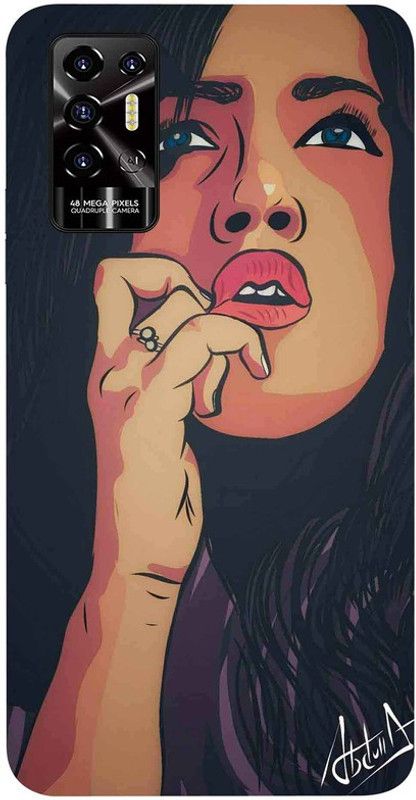 Touchess Back Cover for Tecno Pova 2  (Multicolor, Waterproof, Silicon, Pack of: 1)