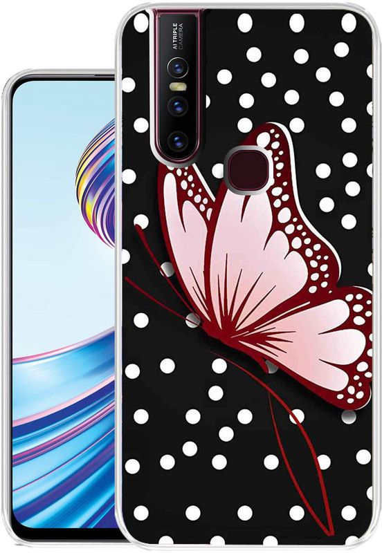 Case Club Back Cover for Vivo V15  (Black, Grip Case, Silicon, Pack of: 1)