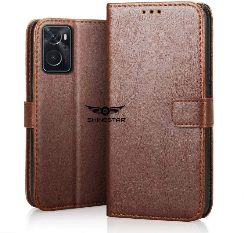 SHINESTAR. Back Cover for Oppo K10  (Brown, Pack of: 1)
