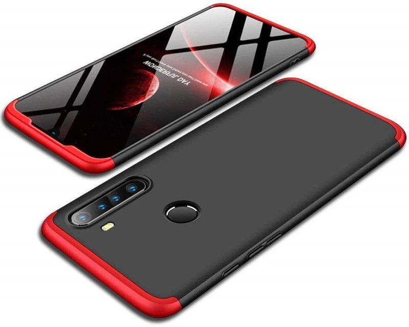CELLCAMPUS Bumper Case for Redmi Note 8, Xiaomi Mi Redmi Note 8, Xiaomi Note 8, Mi Note 8  (Red, Black, Grip Case, Pack of: 1)