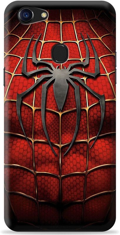 Crafter Back Cover for Oppo F5 Youth  (Red, Shock Proof)