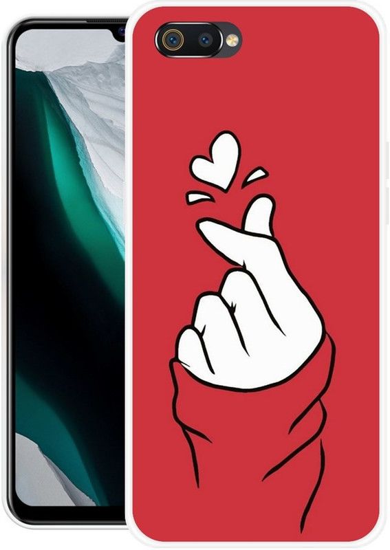 BLUEBUG Back Cover for Realme C1, Oppo A3s  (Multicolor, Grip Case, Silicon, Pack of: 1)