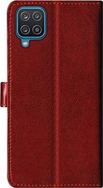 MIOW I CELL Wallet Case Cover for Samsung Galaxy M62  (Brown, Pack of: 1)