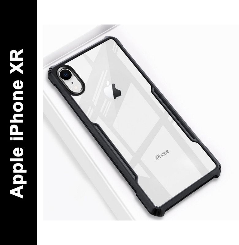 SHINESTAR. Back Cover for Apple iPhone XR  (Black, Pack of: 1)