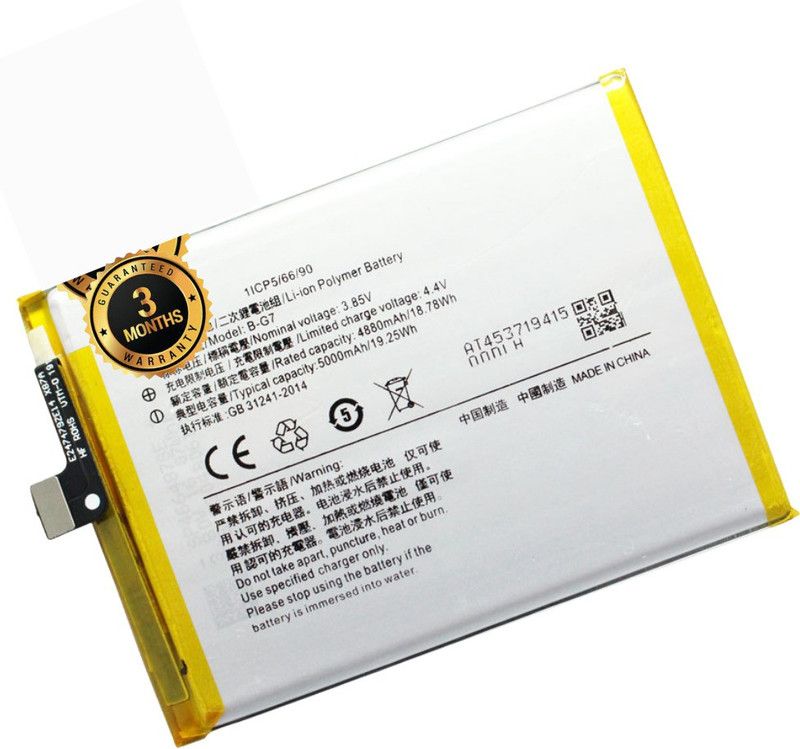 IARYZ ORIGINAL Mobile Battery For vivo Y17 / Y15 / Y12 / U10 (B-G7 Battery) (5000 mAh)