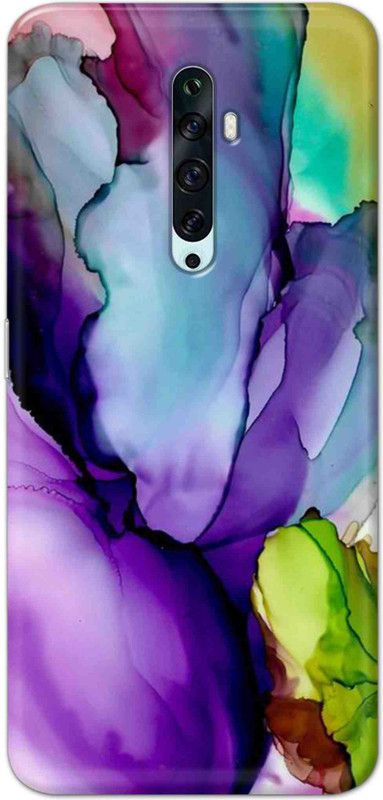 NDCOM Back Cover for Oppo Reno2 F Amazing Colors Printed  (Multicolor, Hard Case, Pack of: 1)