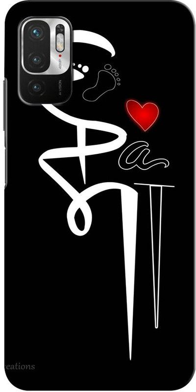 ORBIQE Back Cover for REDMI Note 10T M2103K19I MAA PAA, LOVE YOU MAA, LOVE YOU BABA, LIFELINE MAA PAA  (Multicolor, Hard Case, Pack of: 1)