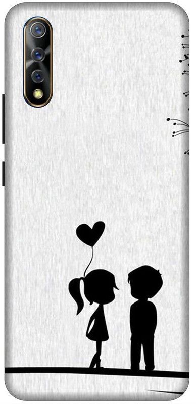 SSMORYA Back Cover for Vivo S1 Love Couple Printed Back Cover  (Multicolor, Waterproof, Pack of: 1)