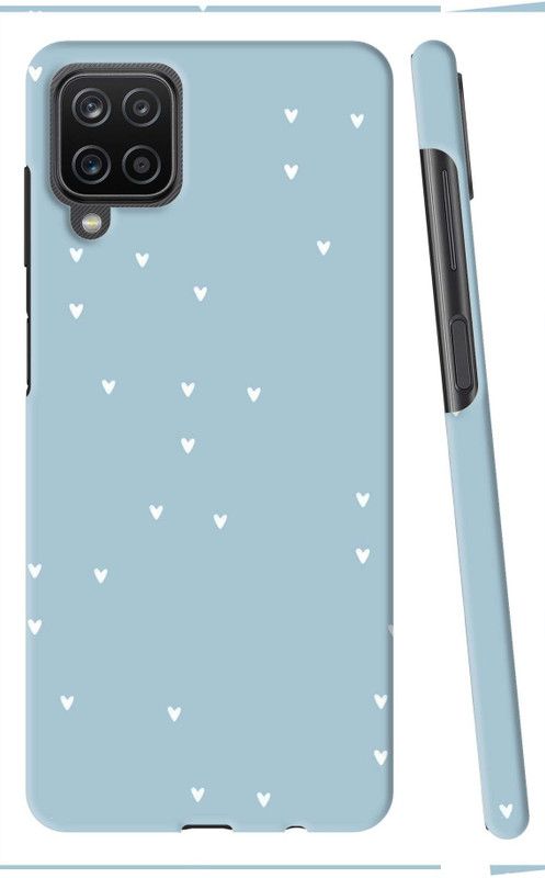 G4E-GIFT4EVER Back Cover for Samsung Galaxy A12  (Blue, White)