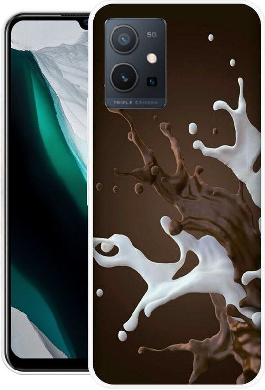 Krtagy Back Cover for Vivo Y75 5G  (Multicolor, Dual Protection, Silicon, Pack of: 344)