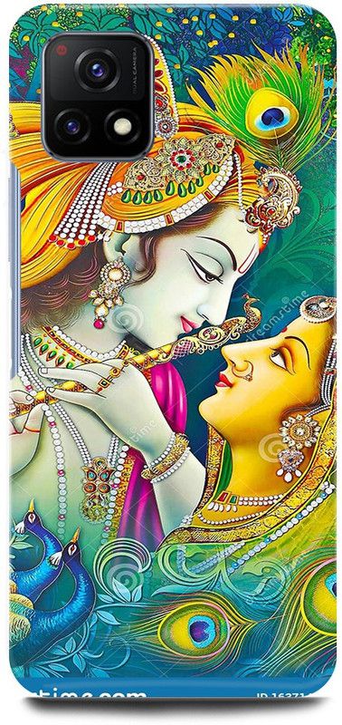 play fast Back Cover for Vivo Y72 5G, V2060 RADHA, KRISHAN, KRISHNA, KANHAIYA  (Multicolor, Hard Case, Pack of: 1)