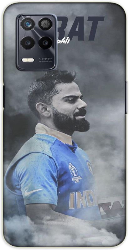 iprinto Back Cover for Realme 9 5G virat kohli Back Cover  (Blue, Hard Case, Pack of: 1)