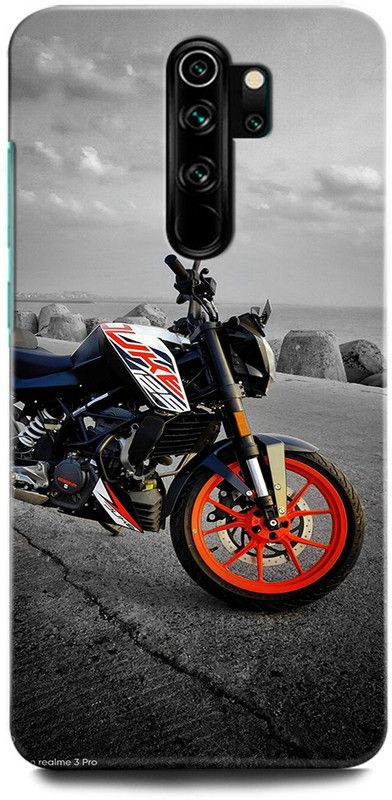 ORBIQE Back Cover for Redmi Note 8 Pro MZB8312IN BIKE, DUKE, DUKE BIKE LOVER, SUPERBIKE, CLASSIC  (Multicolor, Hard Case, Pack of: 1)