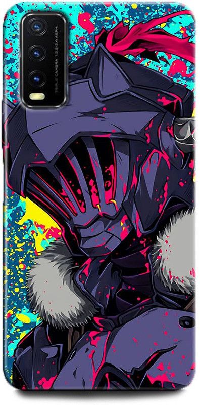INDICRAFT Back Cover for Vivo Y12G, V2068 GOBLIN SLAYER, ANIME  (Multicolor, Dual Protection, Pack of: 1)