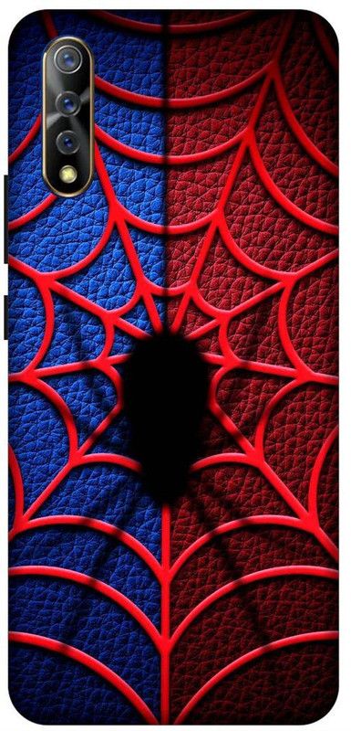 SSMORYA Back Cover for Vivo Z1x Spider Printed Back Cover  (Multicolor, Waterproof, Pack of: 1)