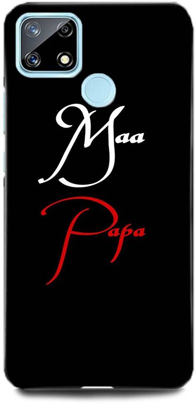FUGGA Back Cover for Realme C12, RMX2189, MAA, MOM, MOTHER, AAI  (Multicolor, Hard Case, Pack of: 1)